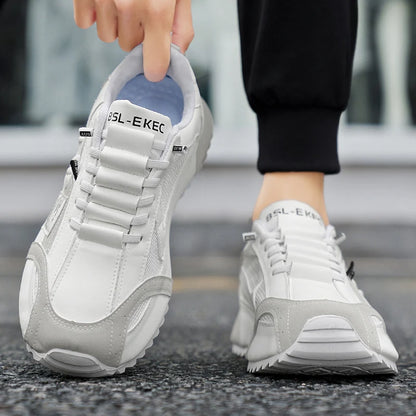 Men Luxury Sneakers Sports Shoes Moccasins Chunky Men Casual Sneakers Comfortable Breathable Trend Designed Personality Shoes