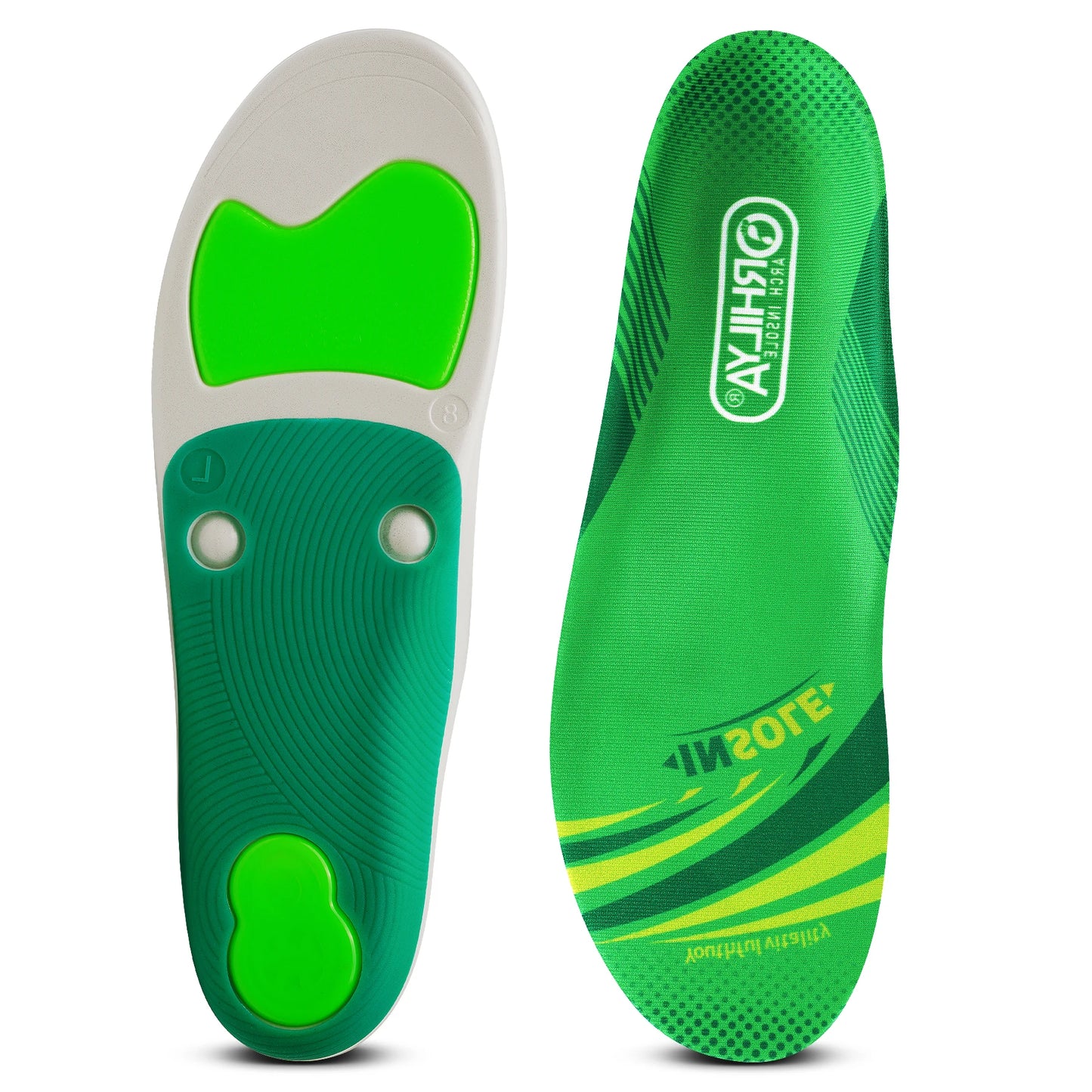 【Pain Relief Essential】Durable Arch Support Insole - Long-Lasting Relief for Plantar Fasciitis, Heel Pain & Shin Splints