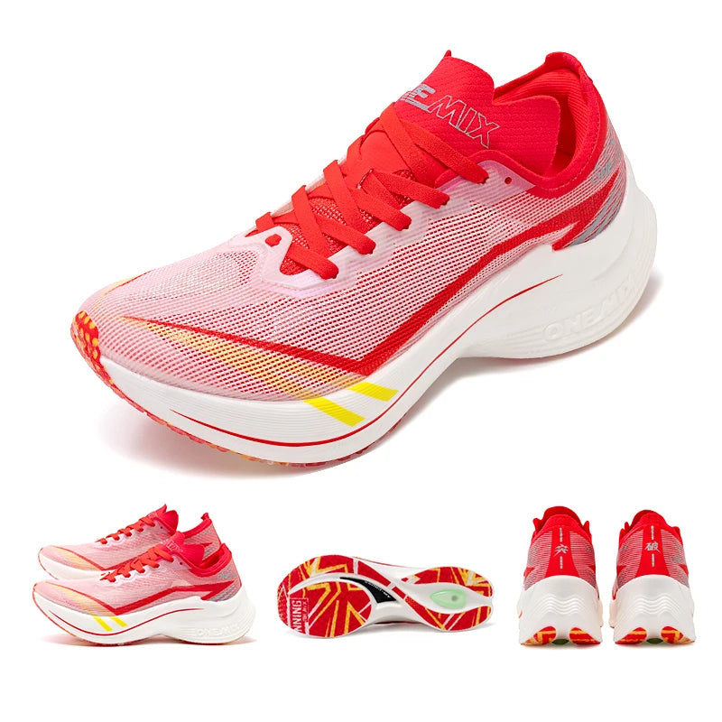 New Carbon Plate Marathon Running Shoe Pro Tests Stable Support absorbing Ultralight Bounce Sneakers