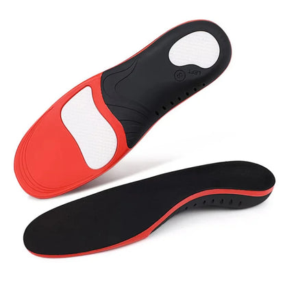 Premium Orthopedic Sport Insoles for Feet PU Gel Shock Absorption Breathable Sole Pad Sport Arch Support Feet Pain Care Insole
