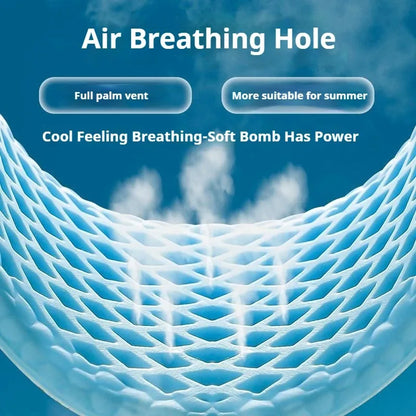 Breathable Mesh Shoe Insoles for Men Women Summer Cooling Comfort Cushioned Support Running Sports Walking Feet Care Shoes Pads