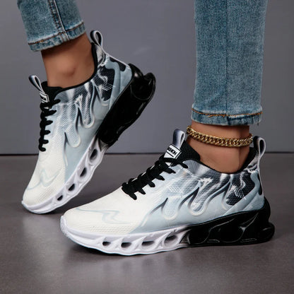 Running Lightweight Mesh Breathable Unisex Comfortable Flat Soft Shoes