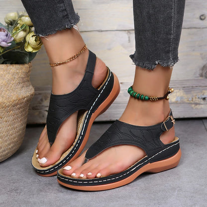 Autumn Wedges Shoes for Women High Heels Sandals Summer Shoes 2023 Flip Flop Chaussures Femme Platform Sandals Plus Size 35-43