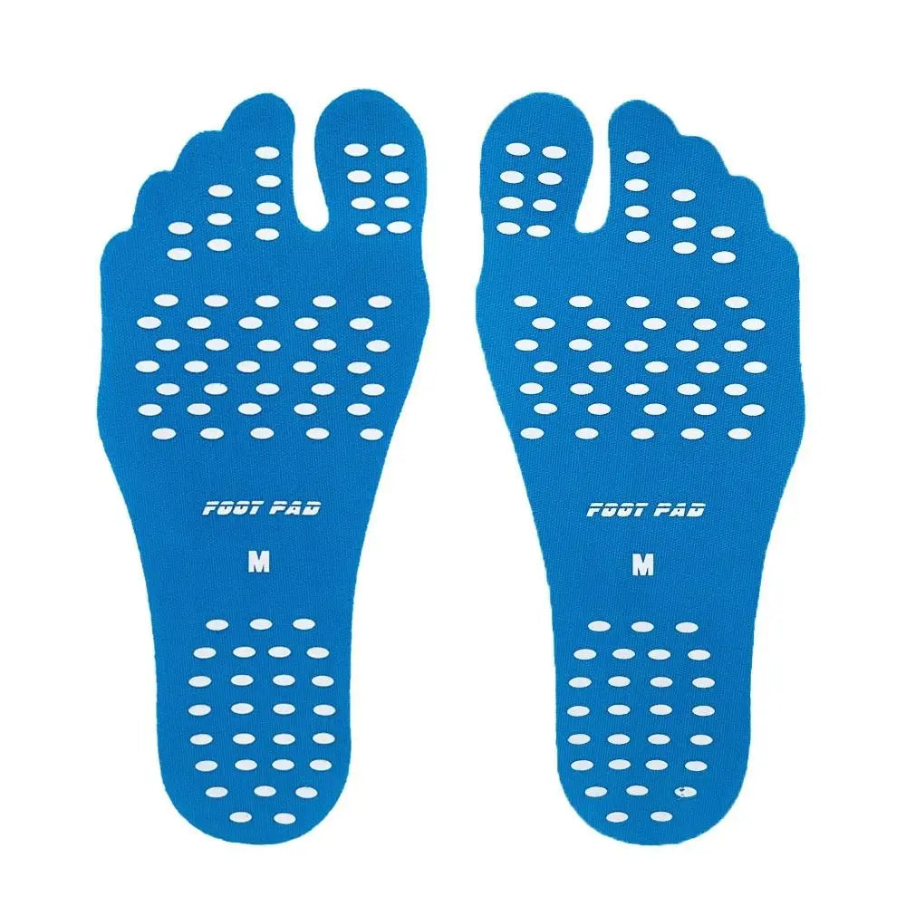 Anti Slip Adhesive Insoles Non-slip Barefoot Stick Beach Shoes Footpads Sticker Silica Gel Invisible Shoe Pad Swim Pool