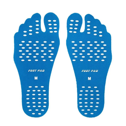 Anti Slip Adhesive Insoles Non-slip Barefoot Stick Beach Shoes Footpads Sticker Silica Gel Invisible Shoe Pad Swim Pool