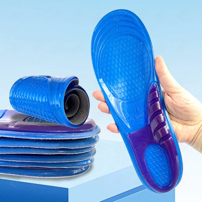 Gel Insole Silicone Orthopedic Foot Care For feet Shoes Sole Sport Insole Shock Absorption Pads Arch Orthotic Pad Insole Unisex