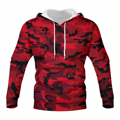 Camouflage Hoodies Men 2023 Spring Mens Military Hooded Sweatshirts Hoodie Male Street Hoody Army Green Sweatshirt Hip Hop S-4XL