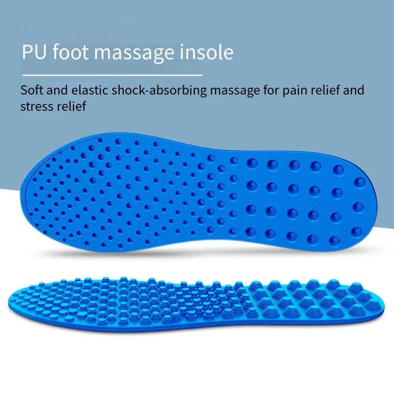 Comfort Massage Insole for Feet Shock Absorption Shoes Insoles Men Woman Non slip Shoe Pads Soft Sports Casual Shoes Sole 1Pair
