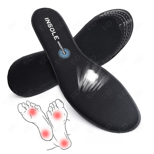 1 Pair Memory Foam Sport Running Soft Insoles For Feet Orthopedic Pad Shock Absorption Arch Support Shoes Sole Plantar Fasciitis