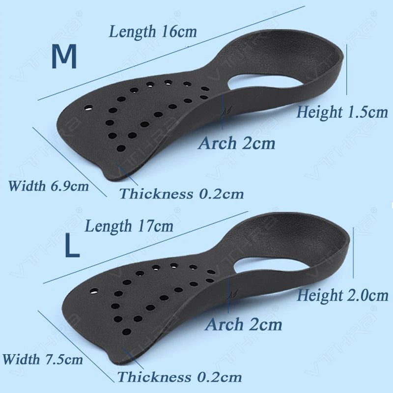 Arch Support Plantar Fasciitis Shoes Orthotics Pad UnisexXO-Legs Flatfoot Orthotics Large Size Insole For Flat Foot O-shaped Leg