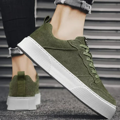 Trend Men's Casual Sneakers Lightweight Flat Shoes Comfortable Non Slip Running Shoes Soft Sole Vulcanized Shoes for Men Zapatos