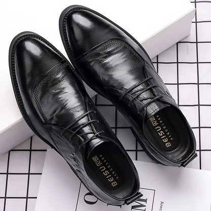 Dress Shoes for Men Shoes Men's Genuine Leather Business Formal Oxfords Footwear Man High Quality Leather Loafers Zapatos Hombre