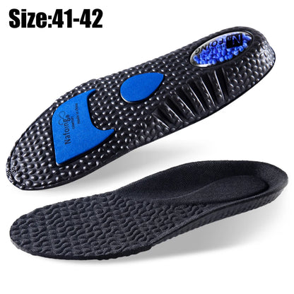 Sport Insoles for Shoes Sole Shock Absorption Deodorant Breathable Cushion Running Insoles for Feet Man Women Massage Care Pads