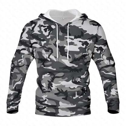 Camouflage Hoodies Men 2023 Spring Mens Military Hooded Sweatshirts Hoodie Male Street Hoody Army Green Sweatshirt Hip Hop S-4XL