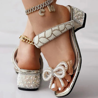 Sandals High Heels For Women Silver Girl High Heel Black High Heel High Heel For Woman Casual Leisure Women Leather Sandals 여성구두