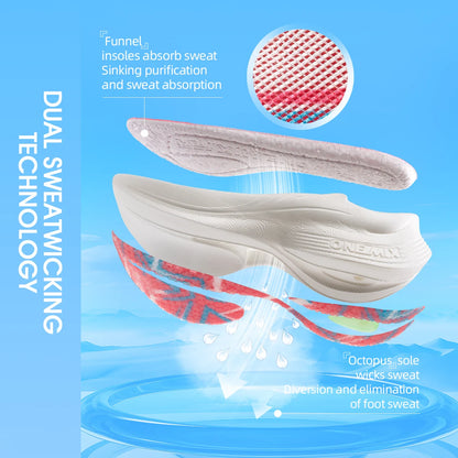 New Carbon Plate Marathon Running Shoe Pro Tests Stable Support absorbing Ultralight Bounce Sneakers