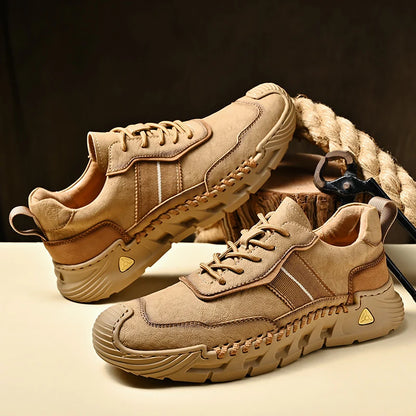 Outdoor Men Running Shoes Versatile Casual Sneakers Breathable Sport Shoes Summer Trainers Casual Leather Male Tenis Masculino