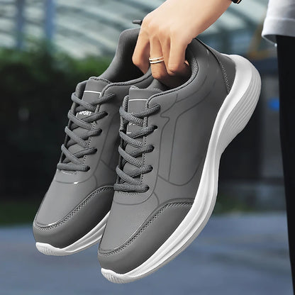 Sneakers Anti-slip Breathable Walking Shoes Lace Up Soft Casual Shoes Lightweight