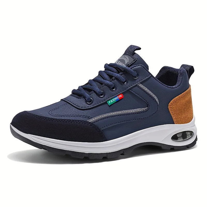New spring casual and versatile men's sneakers, travel shoes and running sports shoes in large sizes