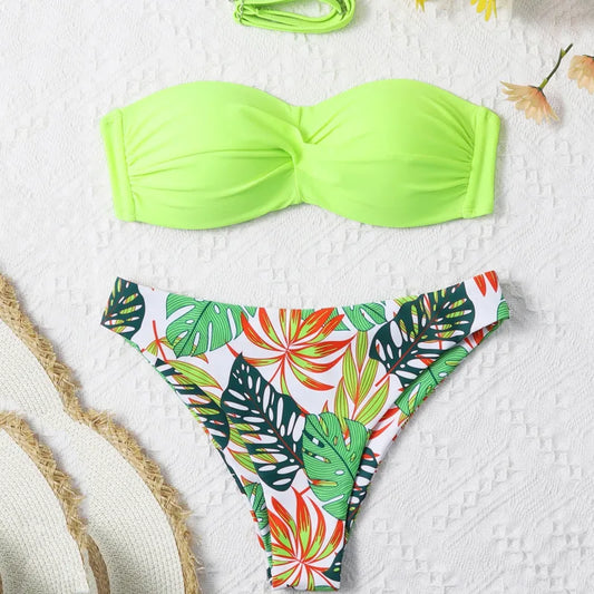 Summer  Sexy Bikinis Swimsuits Women Swimwear Push Up Female Beach Swim Wear Bathing Suits Brazilian Bikini Set Pool Bather