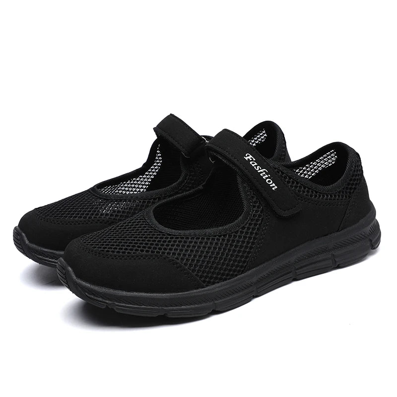 Breathable Vulcanized Shoes White Fashion Breathable Mesh Casual Walking Shoe
