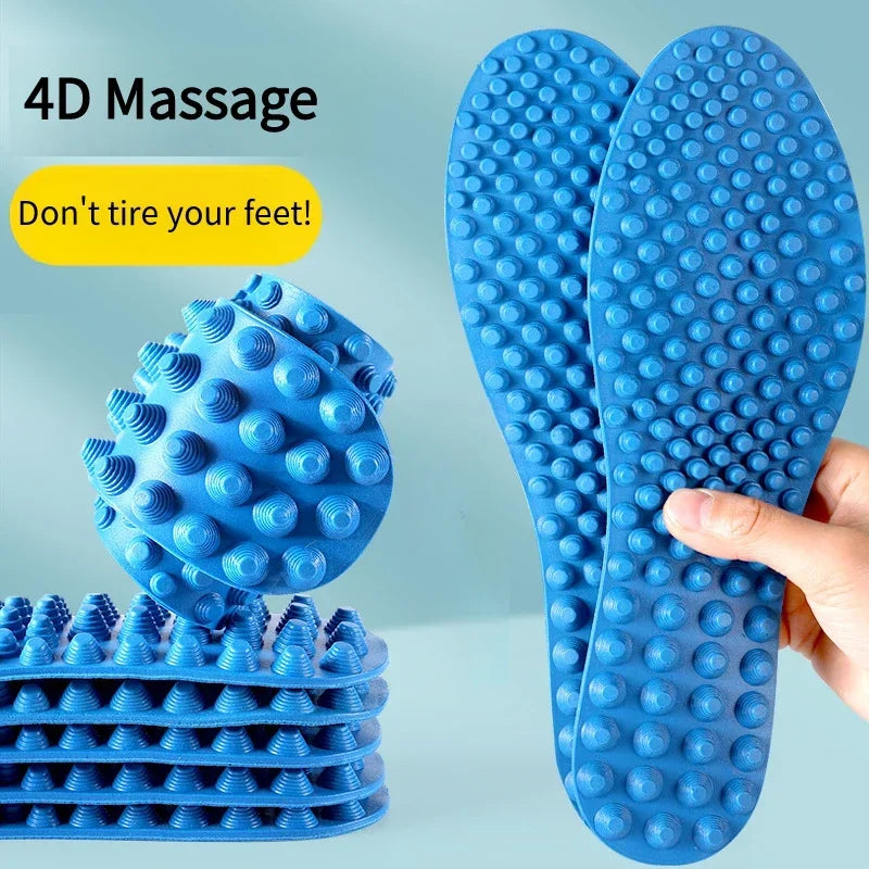 Finger pressure board Massage Insole Relieve foot fatigue Shoes Insoles Men Woman Shoe Pads Soft Sports Casual Shoes Sole 1Pair