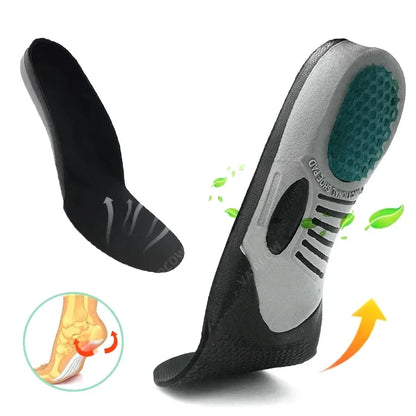 1Pair PVC Orthopedic Insoles Orthotics Flat Foot Health Sole Pad for Shoes Insert Arch Support Pad Plantar Fasciitis Feet Care
