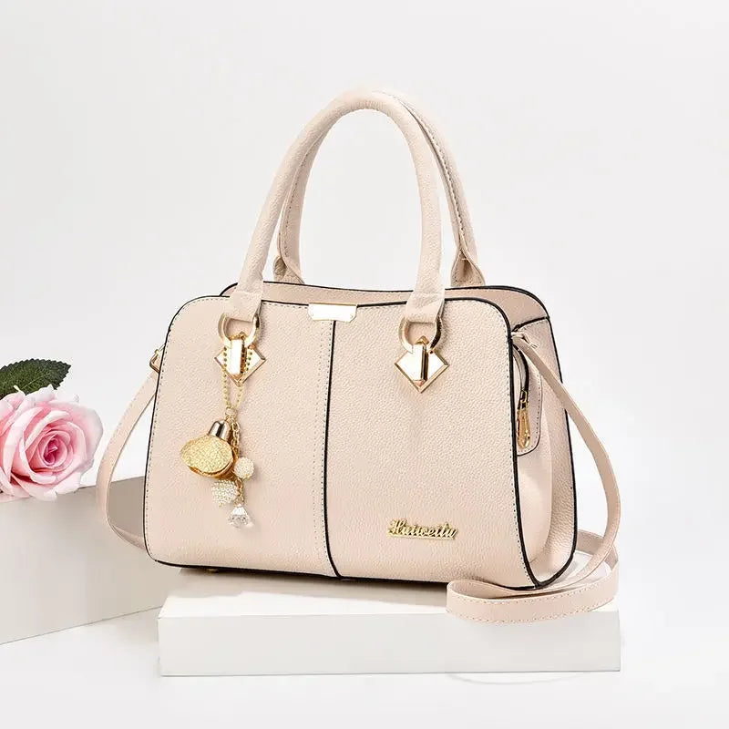 New Woman Shoulder Bag Large Capacity Handbag for Women Crossbody Bag PU Portable Bucket Bag Ladies Messenger Bags Tote Bags