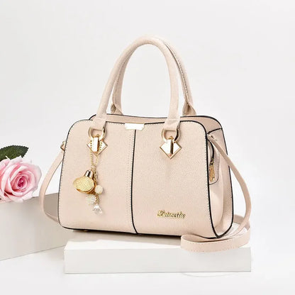 New Woman Shoulder Bag Large Capacity Handbag for Women Crossbody Bag PU Portable Bucket Bag Ladies Messenger Bags Tote Bags