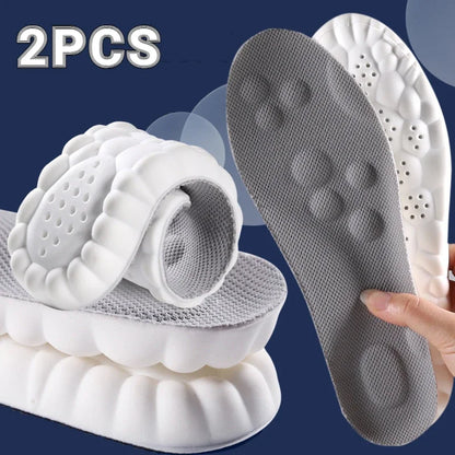 4D Massage Super Soft  Insole Running Orthopedic Inserts