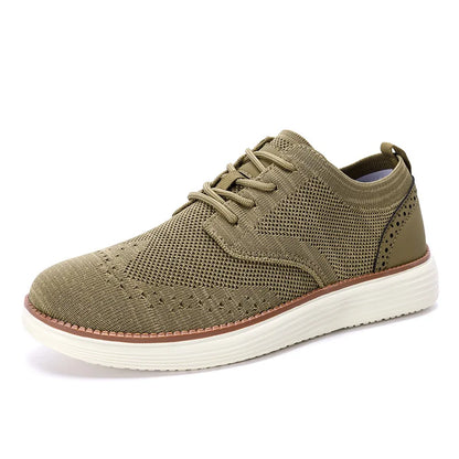 Asgard Men Casual Dress Sneakers Outdoor Comfort Lightweight Leisure Shoes Breathable Mesh Walking Shoes Soft Sole Sports Shoes