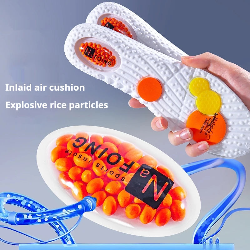 Air Cushion Sports Insole Men Women Arch Support Shoes Insoles Running Shock Absorption Shoe Sole Soft Comfort Shoes Pads 1Pair