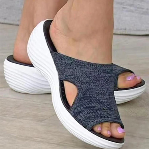 Women Shoes Sandals Summer Party Ladies Shoes Slides Women's Shoes Wedge Sandals Ladies Plus Size Footwear Woman Slippers Female