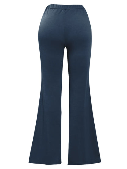 LW Plus Size trousers High Waist Flared Stretchy Pants skinny casual women's pants large size women's yoga pants trousers