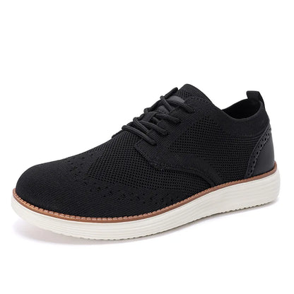 Asgard Men Casual Dress Sneakers Outdoor Comfort Lightweight Leisure Shoes Breathable Mesh Walking Shoes Soft Sole Sports Shoes