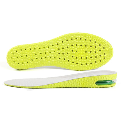 【Xxin】1.5/2.5/3cm Height Increase Insoles  Air Cushion Shock Absorption Shoe Cushion Pad Men Women Soft Breathable Insole