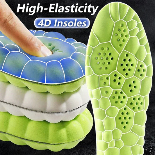 4D Massage Super Soft  Insole Running Orthopedic Inserts