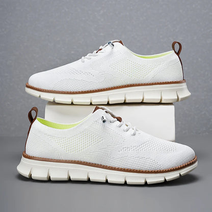 Summer men's Casual Shoes,Driving,Hiking,Wear-Resistant,Knitted Mesh,Breathable,lightweight, Color Matching Design,Sports Shoes