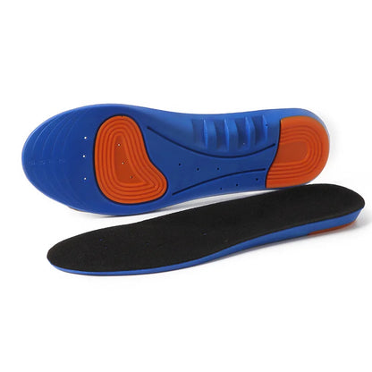Sports Elastic Memory Silicone Gel Insoles Shoe Inserts Breathable Shoes Pad 1pair