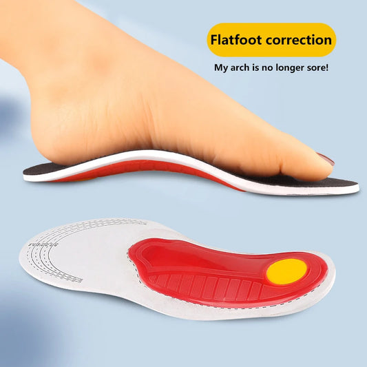 Orthotic Insole Arch Support Flatfoot Orthopedic Insoles For Feet Ease Pressure Of Air Movement Damping Cushion Padding Insole