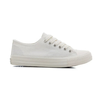 Women Vulcanized Shoes Sponge Cake Thick Soled Canvas Shoes for Women Fashion New Student Versatile White Shoes for Women