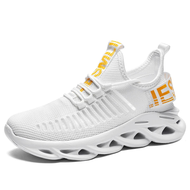 Men's Shoes Comfortable Sneakers Breathable Sneaker Shoes For Women Mesh Tennis Shoes Outdoor Unisex Air Waling Casual Shoes