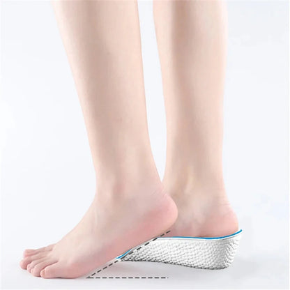 Soft Height Increase Insoles Sneakers Heel Lift Memory Foam Light Weight Shoe Pads for Men Women Arch Support Orthopedic Insoles