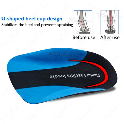 VHTRA Arch Support Insoles Absorption Cushion for Shoes Men Women Orthopedic Insoles Plantar Fasciitis New Balance Sneakers Pads