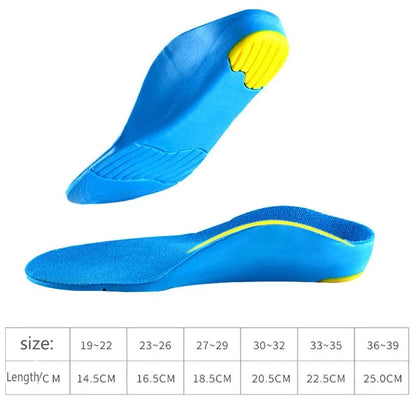 Kids Children Orthotics Insoles Correction foot Care for Kid Flat Foot Arch Support Orthopedic Insole Soles Sport Shoes pads