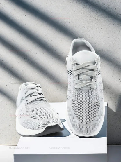 Men's Youth Outdoor Casual Shoes Breathable Running Tennis Shoes Sports Sneakers for Walking Training Active Wear
