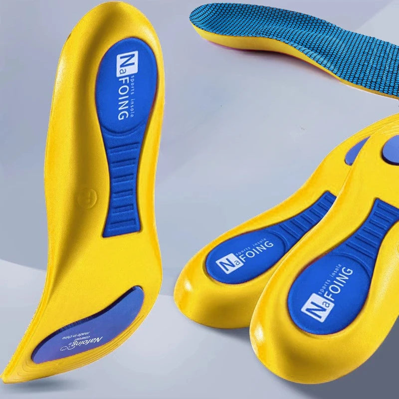 Sport Insoles for Shoes Sole Shock Absorption Deodorant Breathable Cushion Running Insoles for Feet Man Women Orthopedic Insoles