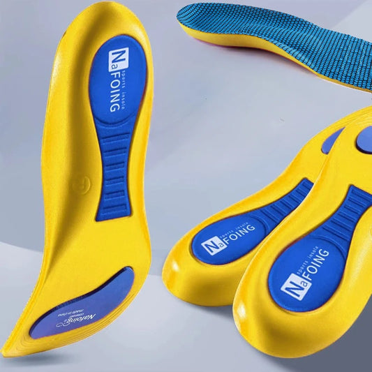 Sport Insoles for Shoes Sole Shock Absorption Deodorant Breathable Cushion Running Insoles for Feet Man Women Orthopedic Insoles