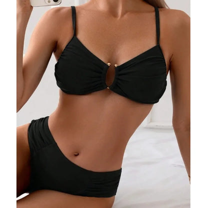 Women Swimwear Push Up Female Swimsuit For Swim Wear Bathing Suits Brazilian Bikini Set Beachwear Pool Bather