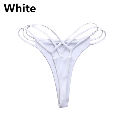 New Swimwear Women Swim Sexy Bikini Thong Swimwear Trunks V Swimsuit Swimwears Tankinis Set